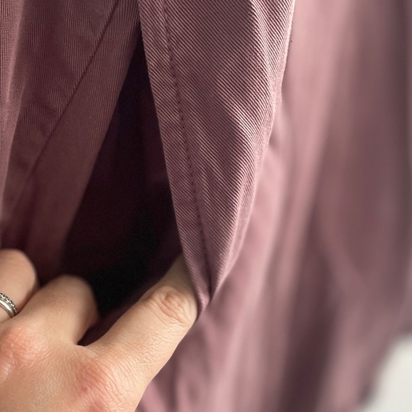 GAP XXL canvas/trench coat style collared dress - Picture 2 of 5